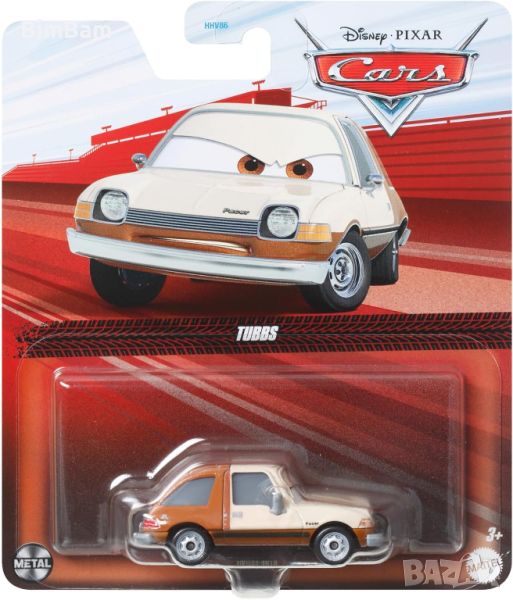 Оригинална количка Cars Tubbs / Disney / Pixar , снимка 1