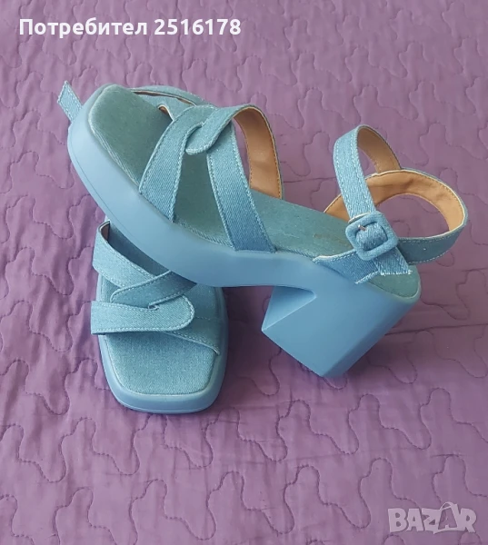 Много красиви дънкови сандали!!!, снимка 1