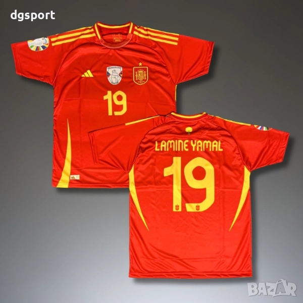 Футболна фланелка на Ламин Ямал #Испания#19!, снимка 1