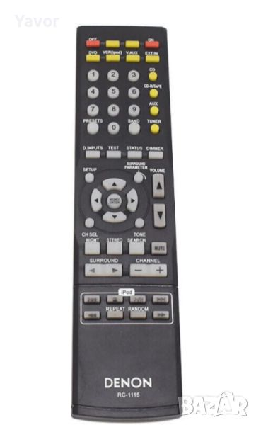 Оригинално дистанционно за ресийвър DENON RC-1115, снимка 1