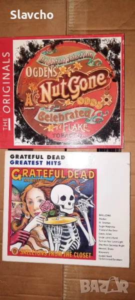 Компакт диск  на - Small Faces 1968 - Ogdens' Nut Gone Flake/ Grateful Dead - The Best Of, снимка 1