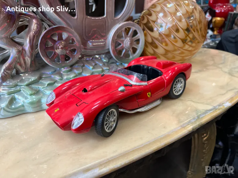 Метална количка Burago - Ferrari Testa Rossa. №5991 Колекционерска метална количка от Бураго - Итали, снимка 1