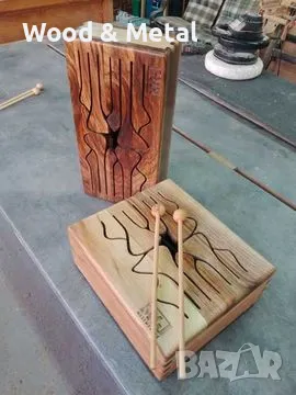 дървена музикална кутия tongue, снимка 1