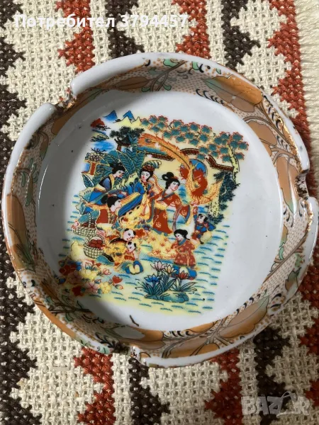 Пепелник японски мотиви , снимка 1