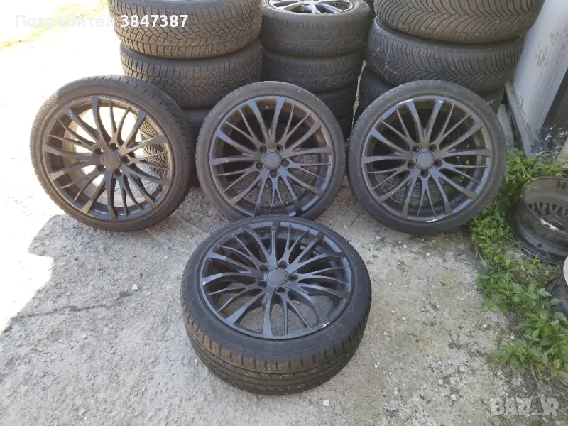 Джанти с гуми 18" 5х108-Германия , снимка 1