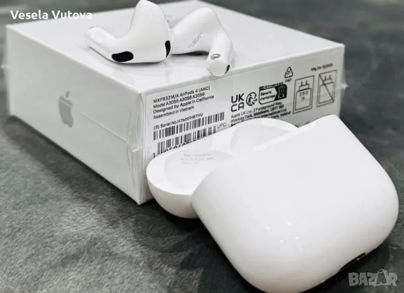Безжични слушалки AirPods 4, снимка 1