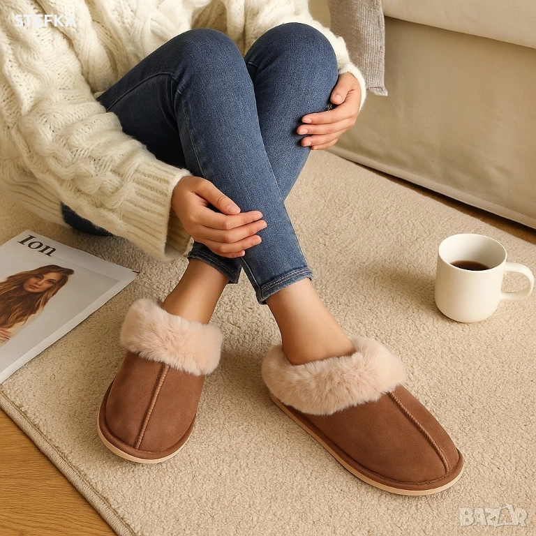 Пухени пантофи , снимка 1