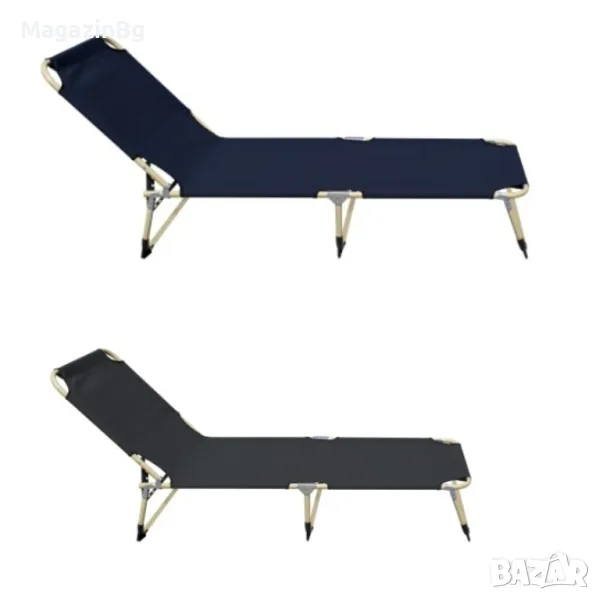 Шезлонг тип Легло, 193х63хH25 см за къмпинг, море, градина , снимка 1