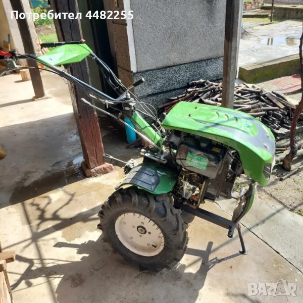 Мотокултиватор Bellini 150E - Дизел, 11 коня, със стартер + инвентар, снимка 1