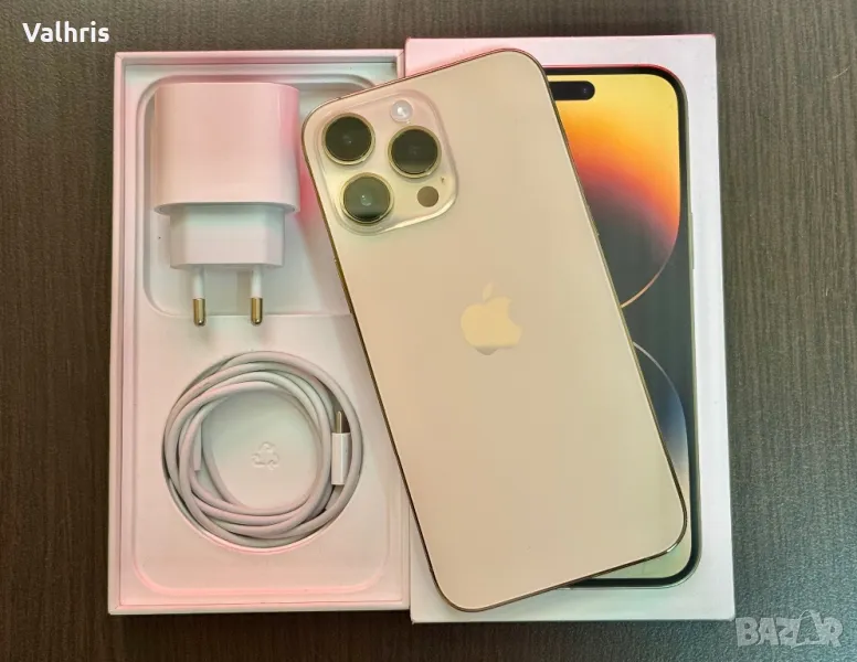 Apple iPhone 14 Pro Max 512GB Gold + Fast Charger, снимка 1