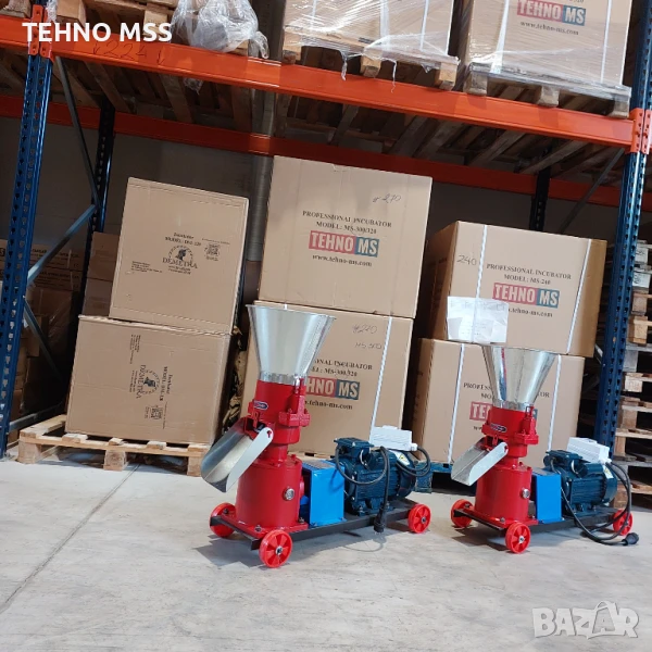 Преса за гранули, Гранулатор за фураж KL-120 с 1 матрица /3 kW/ 1400 об/мин/80 кг/ч, снимка 1