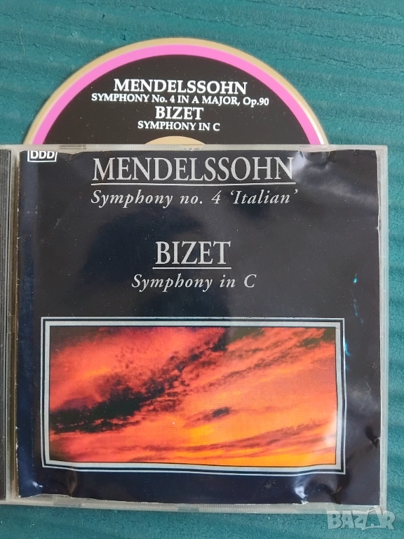 Mendelssohn / Bizet– Symphony No. 4 'Italian' / Symphony In C, снимка 1