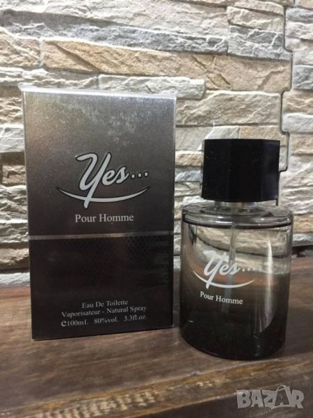 YES Pour Homme Eau De Parfum 100ML For Men, снимка 1