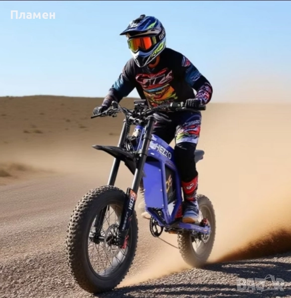 НОВО!! Електрически велосипед Hezzo D5 3000W 60V/30Ah 70 км. ч. , снимка 1