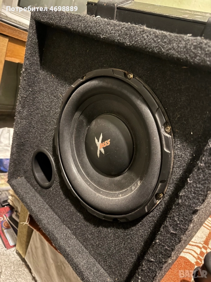 Продавам бас каса Xbass+усилвател EXCORD, снимка 1
