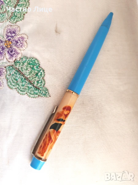 Прекрасна Винтидж Колекционерска Писалка Еротика 1970те г Дания, снимка 1