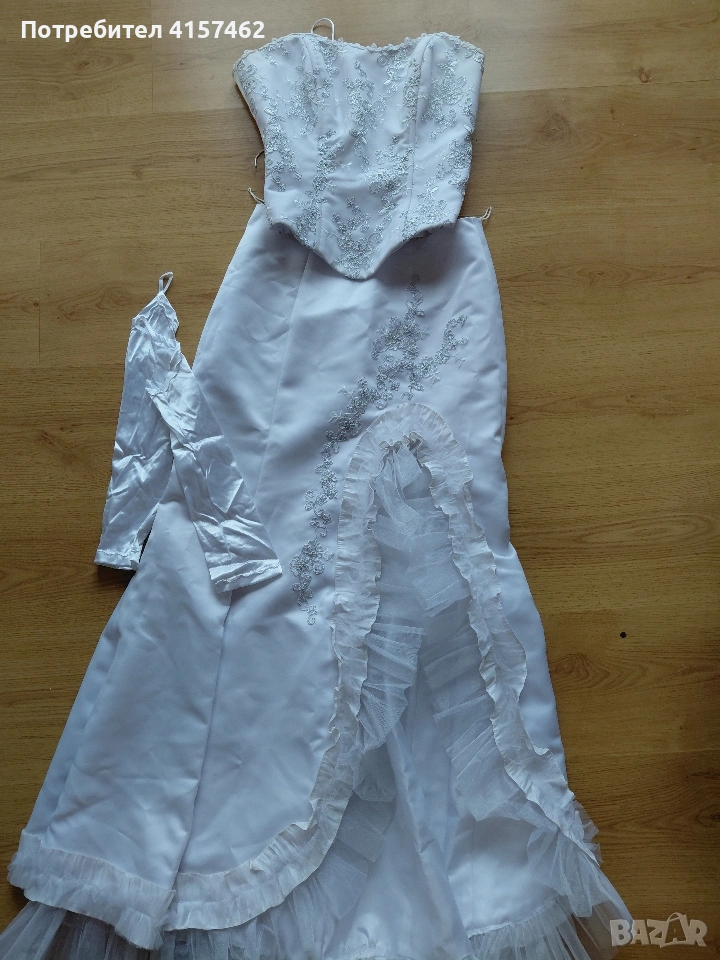 сватбена рокля 2части, снимка 1