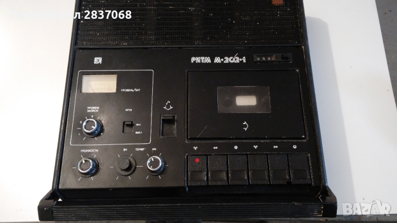 руски касетофон РИТМ 202, снимка 1