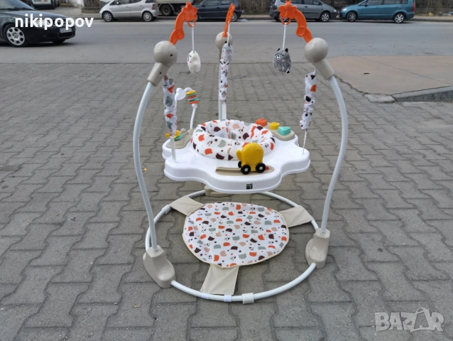 MONI Детско бънджи MAGIC FUN бежов, снимка 6 - Проходилки - 53565098