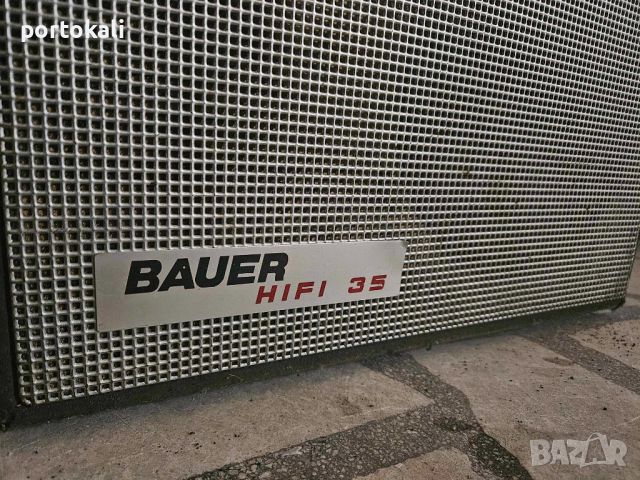 Немска Hi-Fi Тонколона Колона Bauer 8 ohm ома , снимка 2 - Тонколони - 46228879