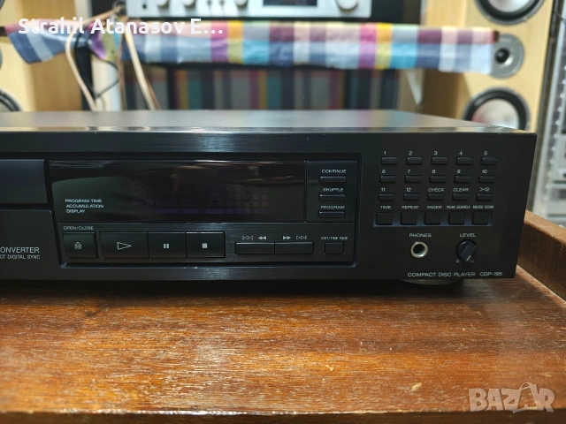Sony CDP-195 Сиди Плеър, снимка 5 - Други - 53673333