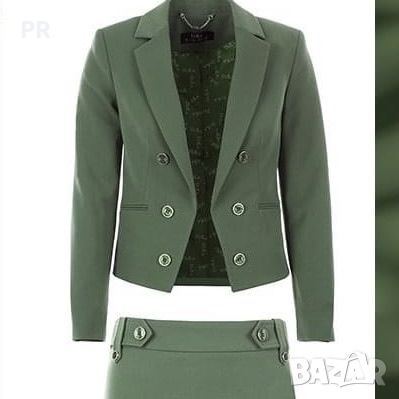 Елегантен костюм - двуредно сако и панталон "Дика", снимка 1 - Костюми - 45710196