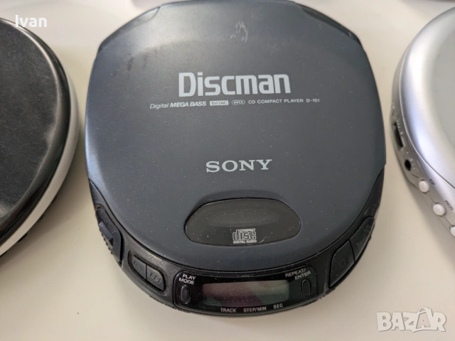 6 броя дискмени Discman Sony Panasonic Kenwood Casio Murphy, снимка 3 - Ресийвъри, усилватели, смесителни пултове - 53843689