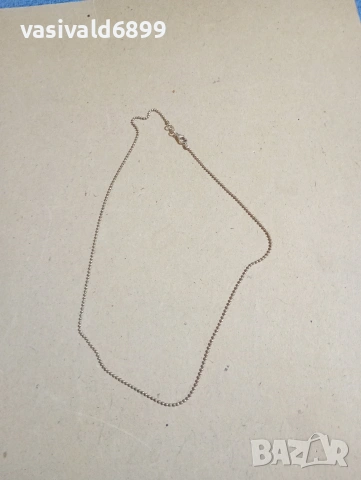 Посребрено синджирче , снимка 2 - Колиета, медальони, синджири - 53881982