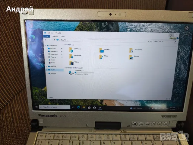 Panasonic Toughbook CF-C2 MK1, 12gb RAM,500GB SSD, снимка 5 - Лаптопи за работа - 47872353