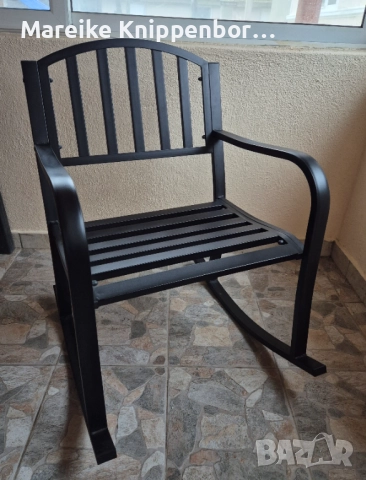 Verkaufe Schaukelstuhl (Eisen) , снимка 5 - Столове - 52856542