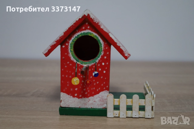 Коледни дървени къщички