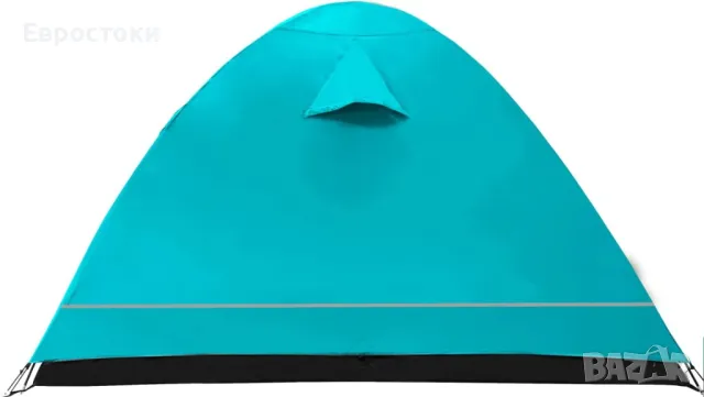 Portal Zeta 4 лека куполна палатка за 4 души с веранда, палатка за къмпинг със защитна покривка, снимка 3 - Палатки - 50087770