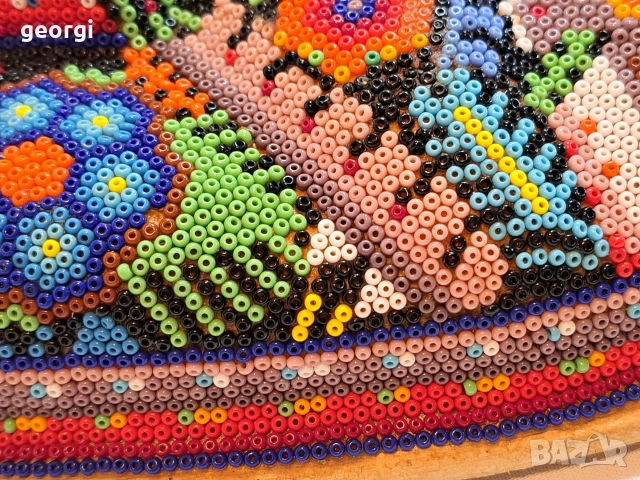 мексиканска маска уичоли 34/2, снимка 3 - Колекции - 53763243