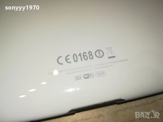 SAMSUNG GT-P5100 3G WIFI 16GB 2111251923, снимка 14 - Таблети - 52496379
