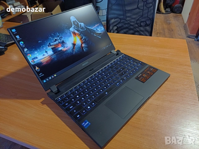 240Hz Gigabyte AORUS Core™ i7-11800H/RTX 3060 - 6GB GDDR6/32GB RAM//1TB Nvme SSD , снимка 2 - Лаптопи за игри - 54037711