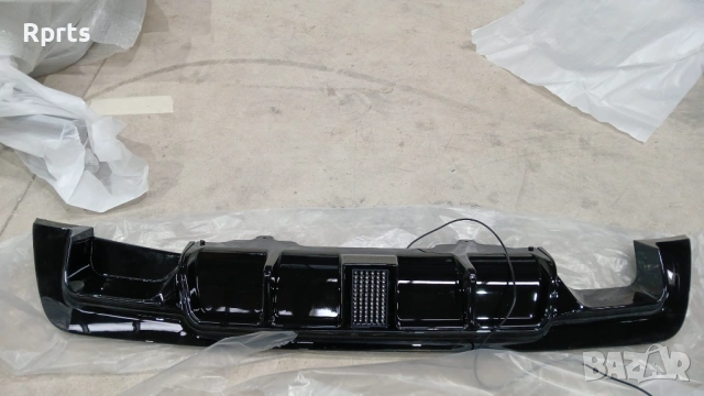 Дифузьор за BMW E60/61 оребрен,черен гланц,Тайван , снимка 2 - Аксесоари и консумативи - 54212111