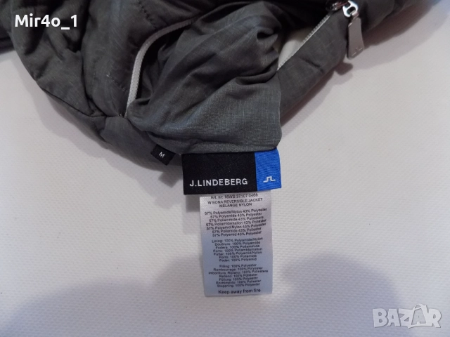 яке j.lindeberg горнище суичър елек екип блуза фанела ски туризъм планина дамско оригинално M, снимка 10 - Якета - 46681960