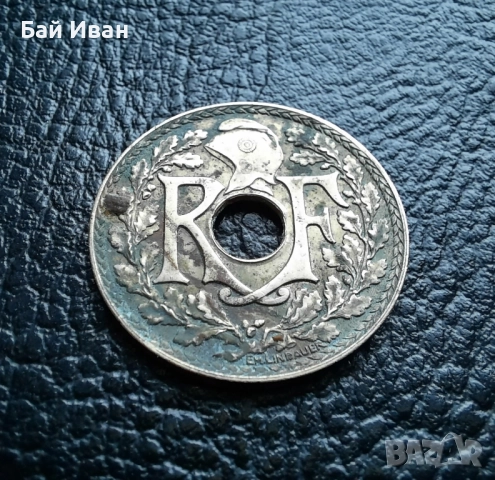 Стара монета 10 сантима 1939 г. Франция - топ !, снимка 11 - Нумизматика и бонистика - 42211418