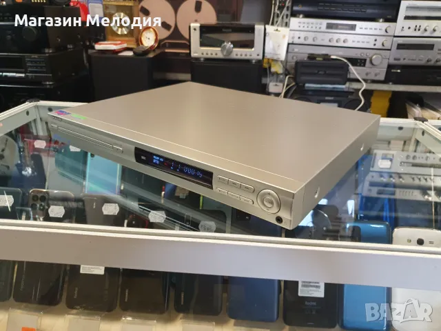 ДВД с вграден усилвател / DVD SHARP HT-CN410DVH / Усилвател с тунер. Има и aux. В отлично техническо, снимка 9 - Плейъри, домашно кино, прожектори - 46974092