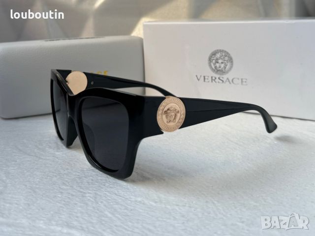 Versace 2024 дамски слънчеви очила котка, снимка 11 - Слънчеви и диоптрични очила - 45439635