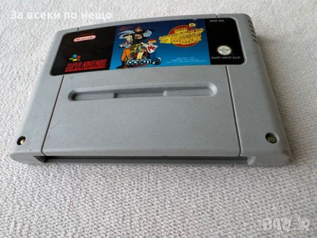 Ретро Игра - дискета The Adventures of Mighty Max за Super Nintendo SNES Супер Нинтендо, снимка 4 - Игри за Nintendo - 46475701