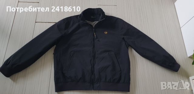 Fred Perry Mens  Wind Jacket Size 2XL Пролет - Есен ОРИГИНАЛ! Мъжко Яке!, снимка 9 - Якета - 45305320