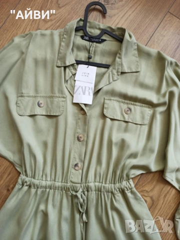 ZARA Нова прекрасна рокля, снимка 8 - Рокли - 53454424