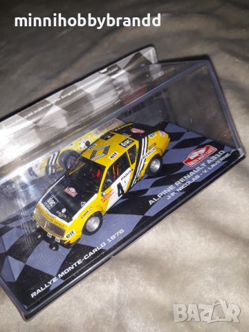 Opel Manta 400 Alpine Renault A310 Subaru Imreza Wrc 1.43 Eaglemoss Rally Monte-Carlo, снимка 13 - Колекции - 46523317