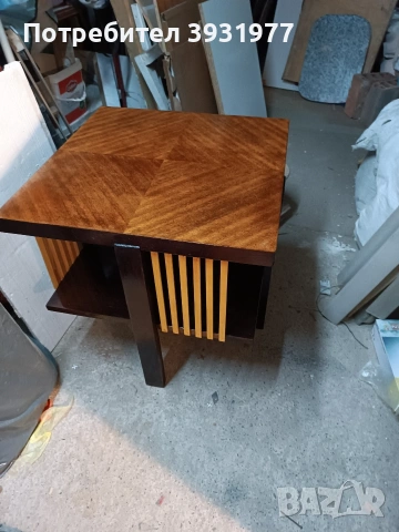 дървена масичка за кафе , снимка 2 - Маси - 53191976