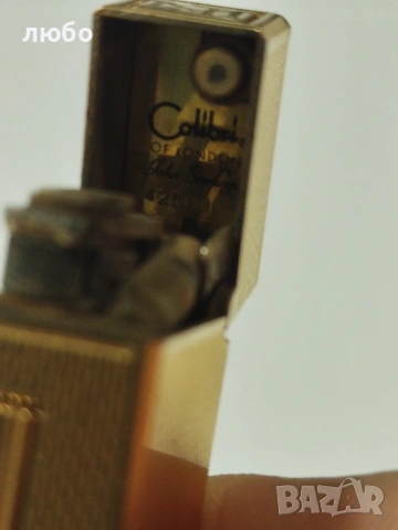 ЗАПАЛКА COLIBRÍ Във 20 м Златно Покритие Работи Перфектно Не Изпуска Газ Колекционерска , снимка 6 - Антикварни и старинни предмети - 53507356
