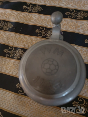 порцеланова чаша с метален капак, снимка 4 - Други ценни предмети - 53752845
