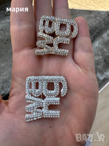 Нови брошки Wang сребърна и златна, снимка 4 - Други - 51235716