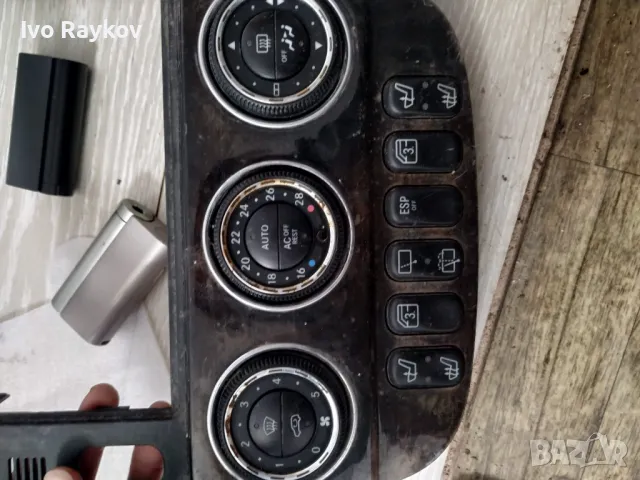 панел за климатроник на Mercedes ML W163 , A 163 820 25 89