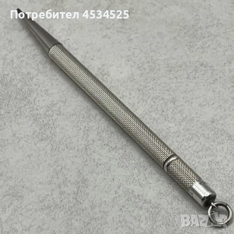 Античен механичен молив от масивно сребро – Sterling Silver | Art Deco, 1930-те , снимка 3 - Други ценни предмети - 54170738